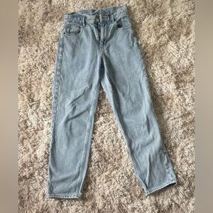 PacSun Light Blue Straight Leg Jeans - Mom Jeans